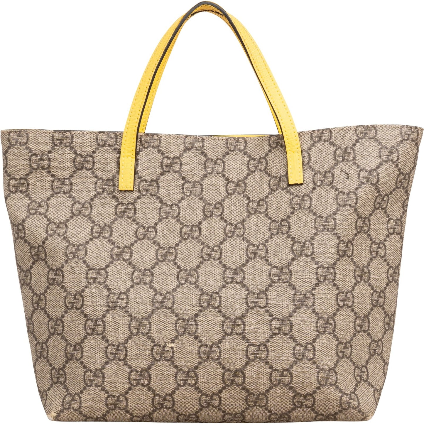 Gucci Monogram GG Supreme Children's Tote Bow Handbag