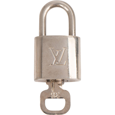 Louis Vuitton Silver Tone Padlock 316 Schloss