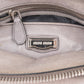 Miu Miu Grey Vitello Lux Bow Satchel Handbag
