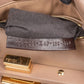 Fendi Leather Peekaboo Mini Handbag