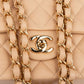 Chanel Quilted Lambskin Medium Double Flap Shoulder Bag