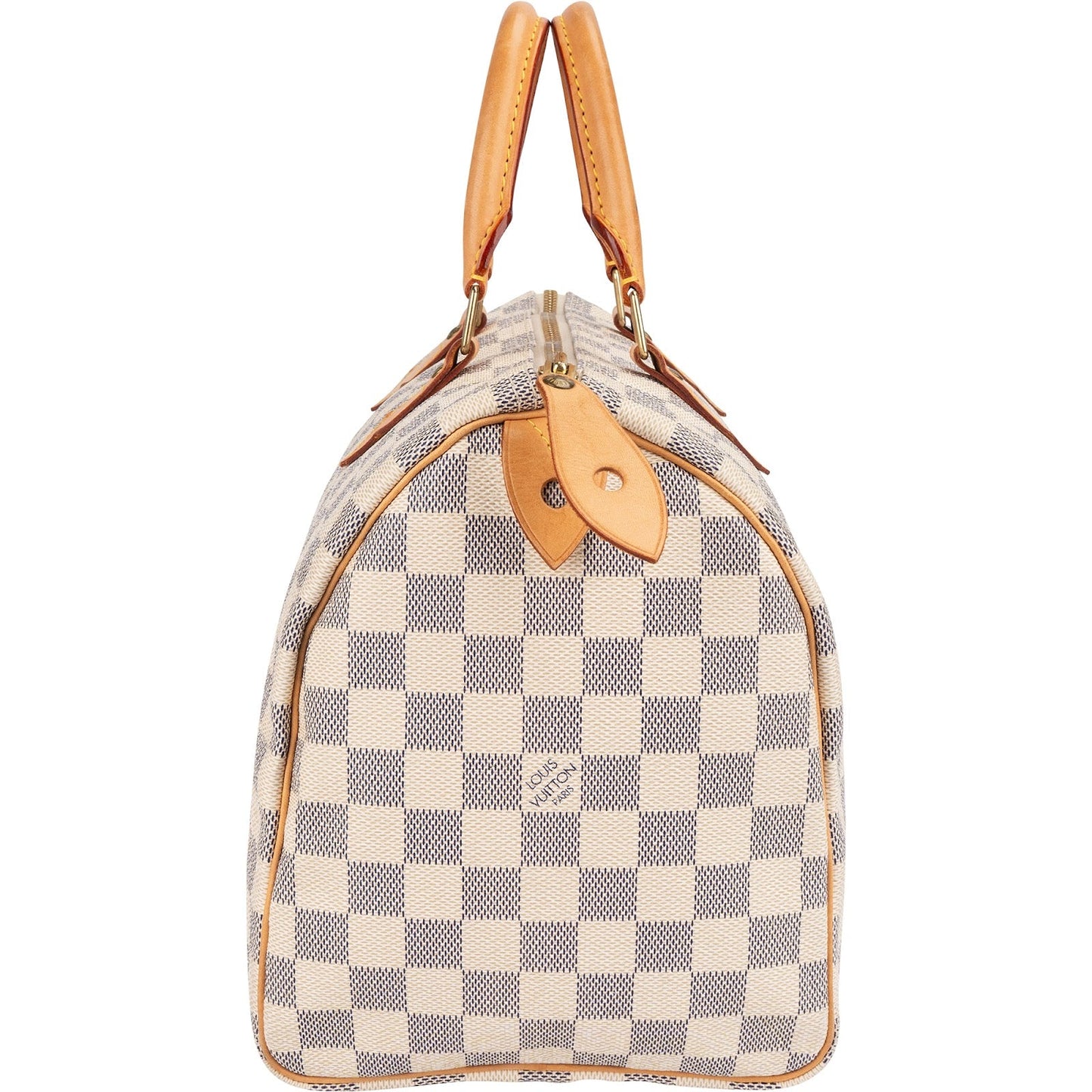 Louis Vuitton Monogram Damier Azur Speedy 30 Handbag