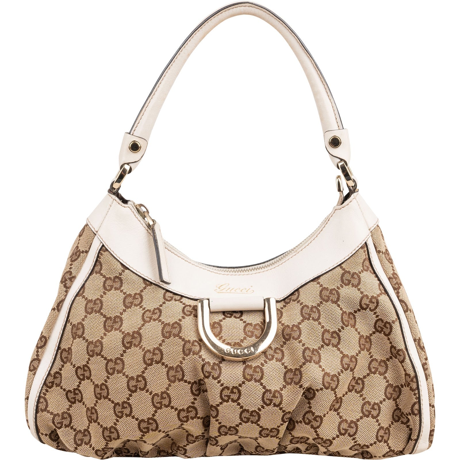Gucci Monogram GG Canvas Abbey D-Ring Small Shoulder Bag