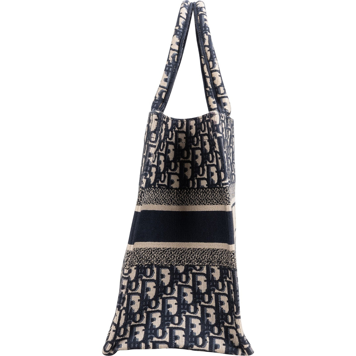 Christian Dior Oblique Trotter Monogram Small Book Tote Handbag