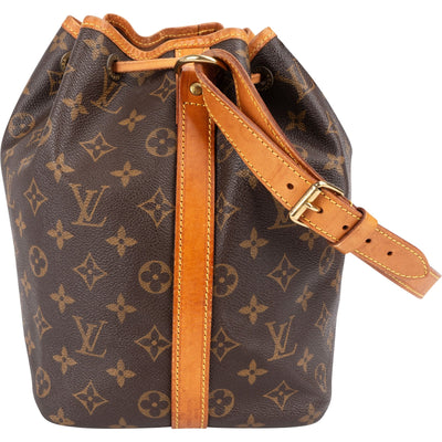 Louis Vuitton Monogram Canvas Sac Noé Petit Shoulder Bag