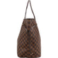 Louis Vuitton Monogram Damier Ebene Canvas Neverfull GM Shoulder Bag