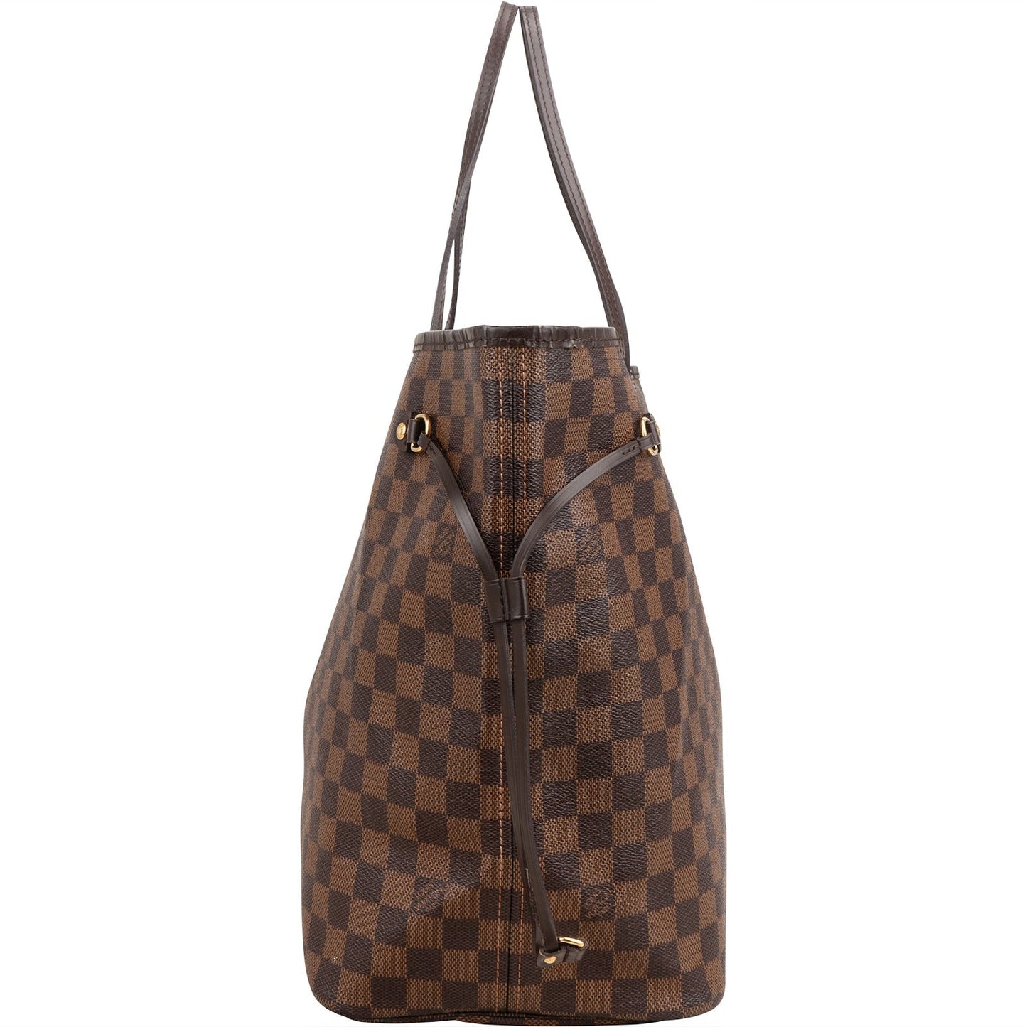 Louis Vuitton Monogram Damier Ebene Canvas Neverfull GM Shoulder Bag