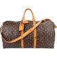 Louis Vuitton Monogram Canvas Keepall 55 Bandoulière Travel Bag