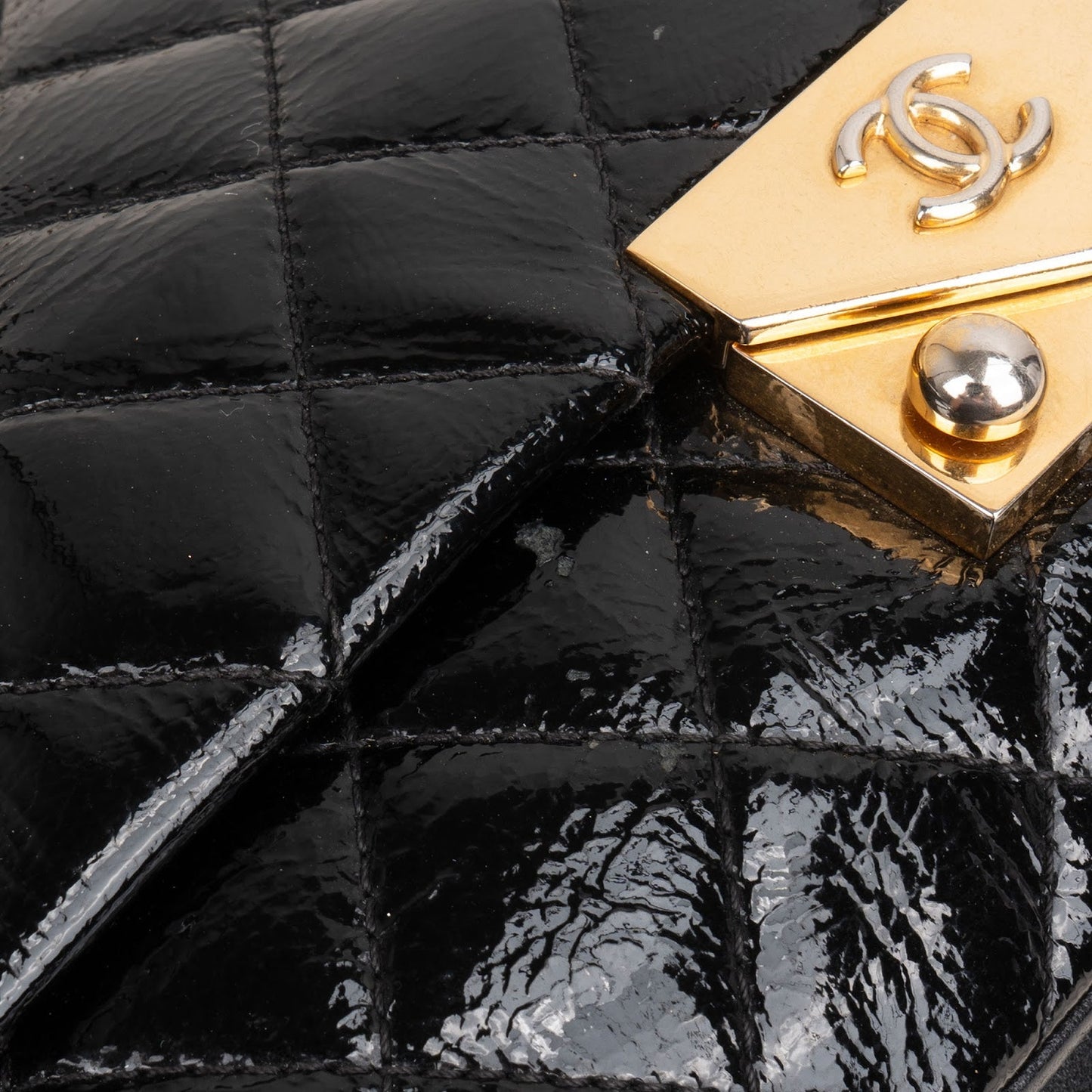 Chanel Patent Leather Ultimate Soft Single Flap Crossbody Bag