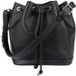 Louis Vuitton Noir Epi Leather NM Sac Noé Petit Shoulder Bag