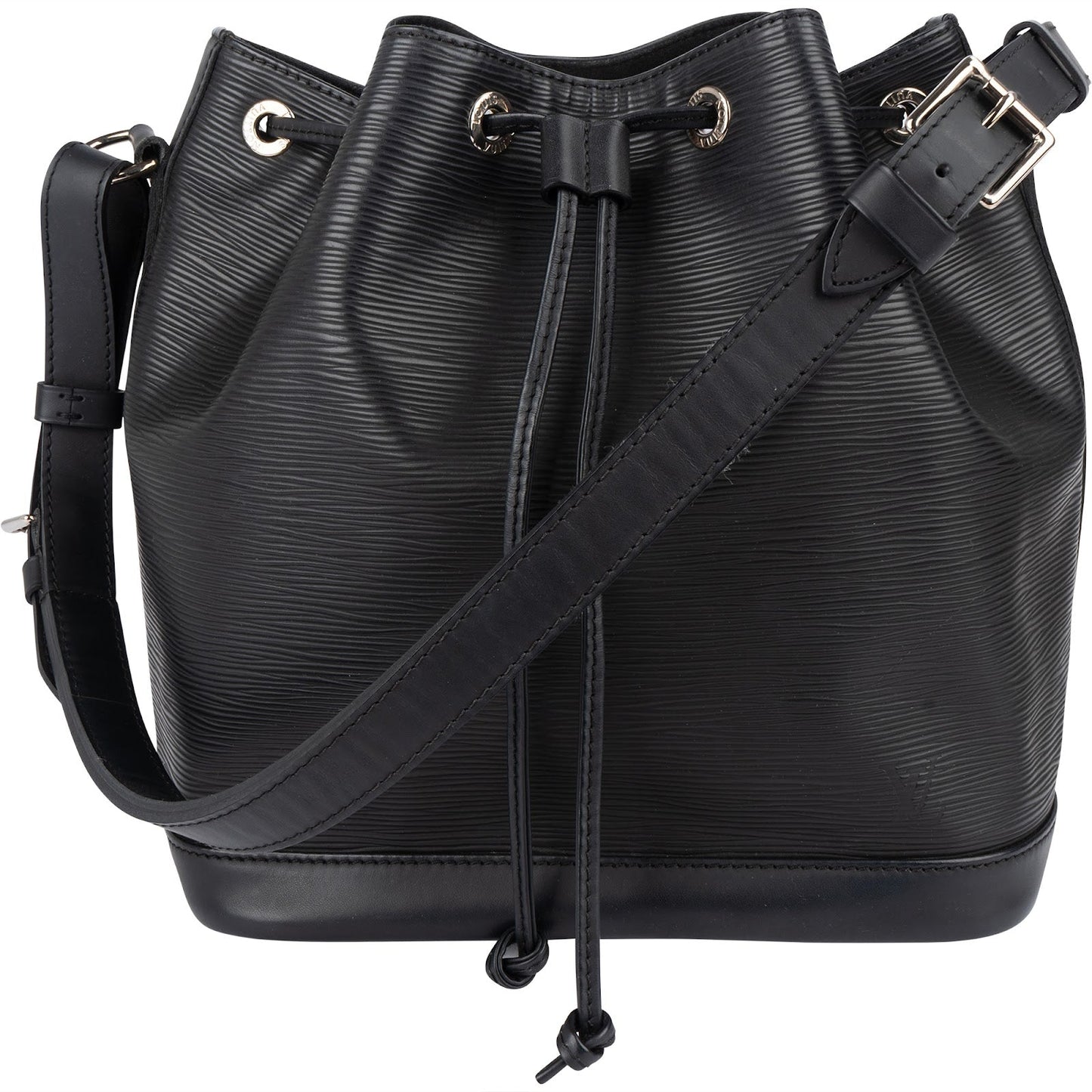Louis Vuitton Noir Epi Leather NM Sac Noé Petit Shoulder Bag