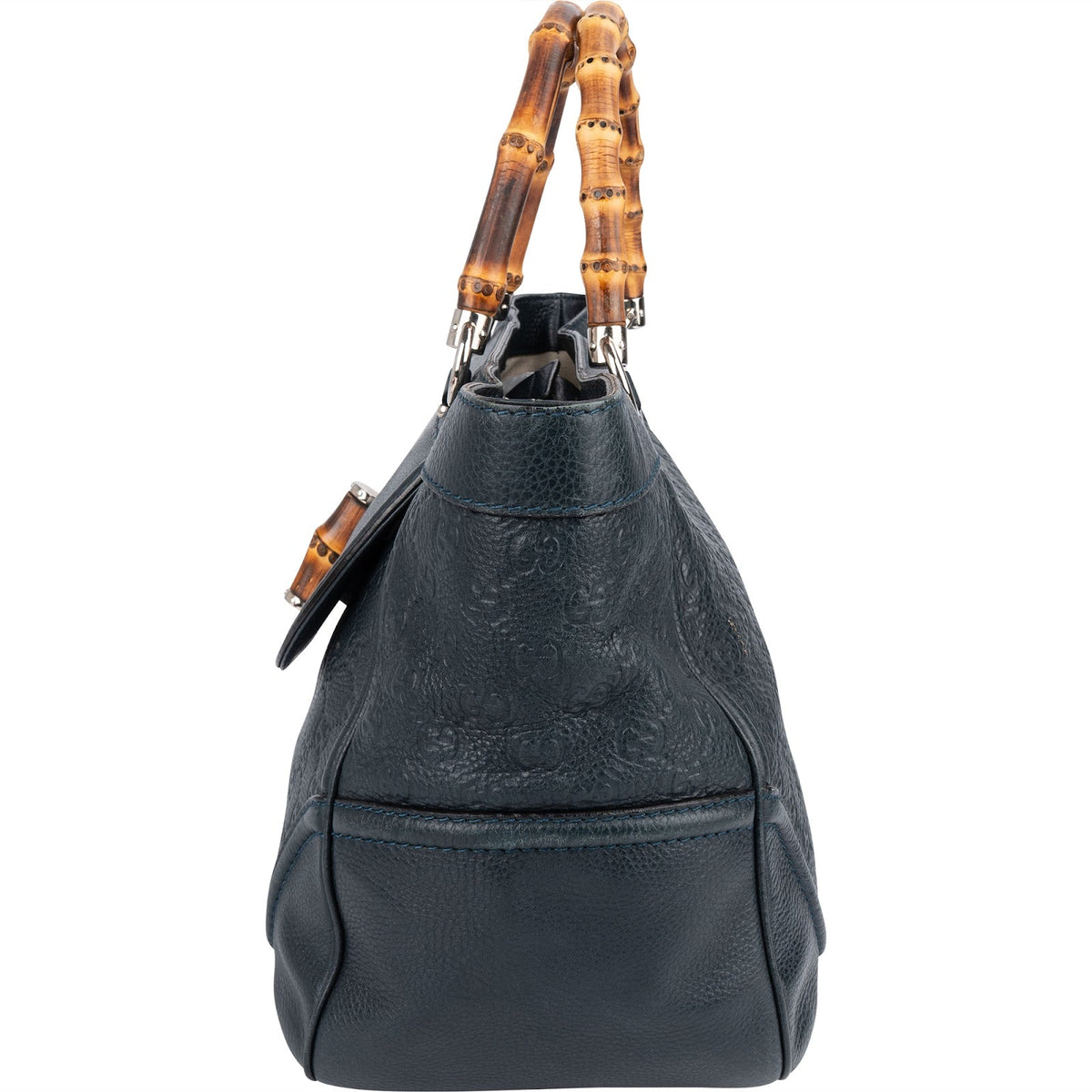Gucci Bamboo Top Handle Tote aus Guccissima-Leder – Ansicht 6