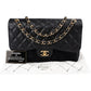 Chanel Quilted Caviar Leather Jumbo Double Flap Crossbody Bag