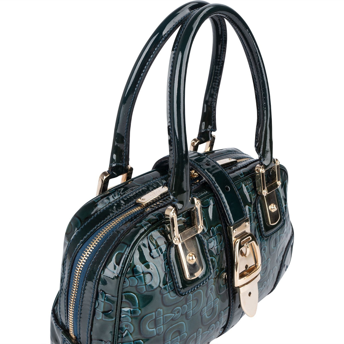 Gucci Horsebit Boston aus Lackleder – Ansicht 3