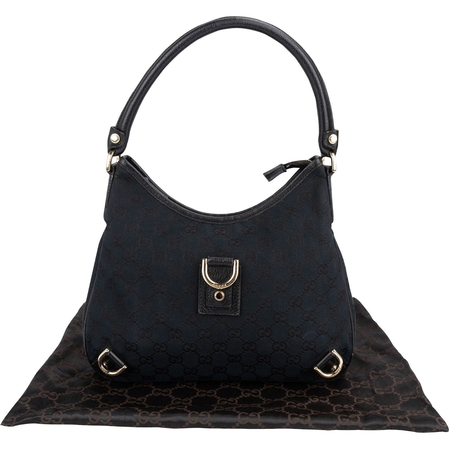 Gucci Monogram GG Abbey D-Ring Shoulder Bag