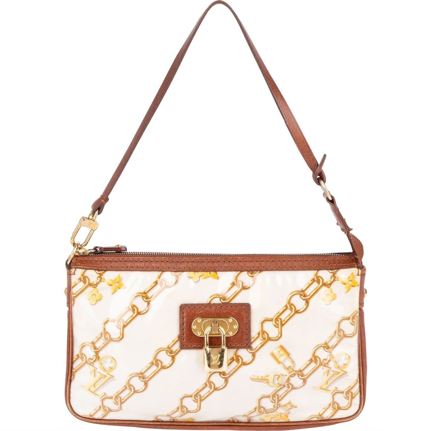 Louis Vuitton Limited Signature Charms Pochette Accessoires Handbag