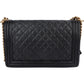 Chanel Quilted Caviar Leather Boy Single Flap Crossbody Bag