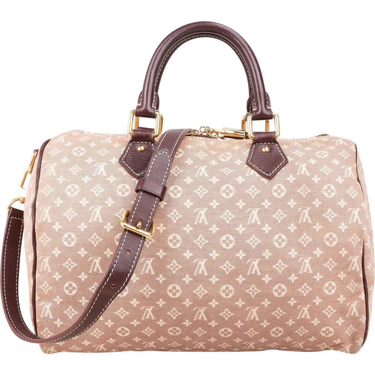 Louis Vuitton Monogram Mini Lin Speedy 30 Bandoulière Handbag