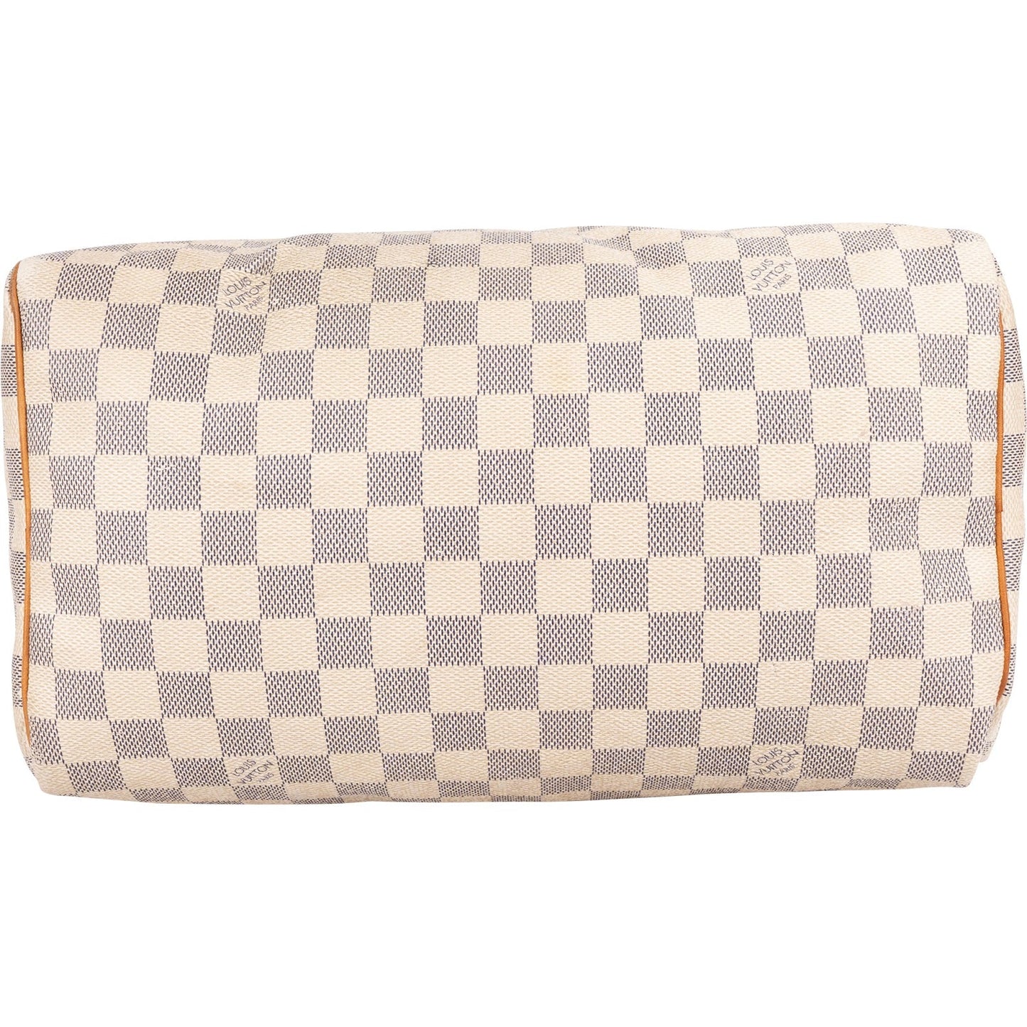 Louis Vuitton Monogram Damier Azur Speedy 30 Handbag