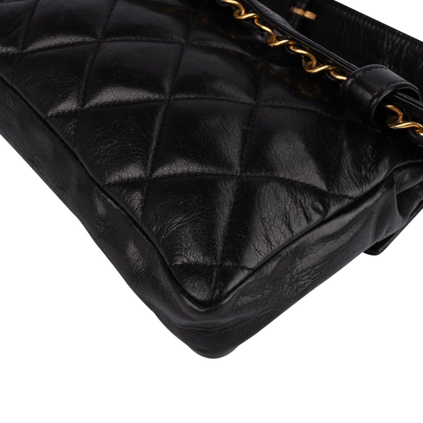 Chanel Quilted Lambskin CC Belt Bum Waist Bag