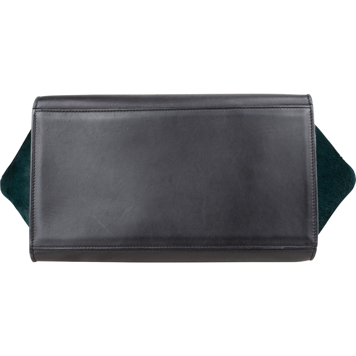 Celine Trapeze aus dreifarbigem Leder und Ponyfell – Ansicht 8