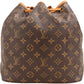 Louis Vuitton Monogram Canvas Sac Noé Petit Shoulder Bag