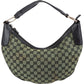 Gucci Monogram GG Canvas Green Shoulder Bag