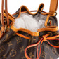 Louis Vuitton Monogram Canvas Sac Noé Petit Shoulder Bag
