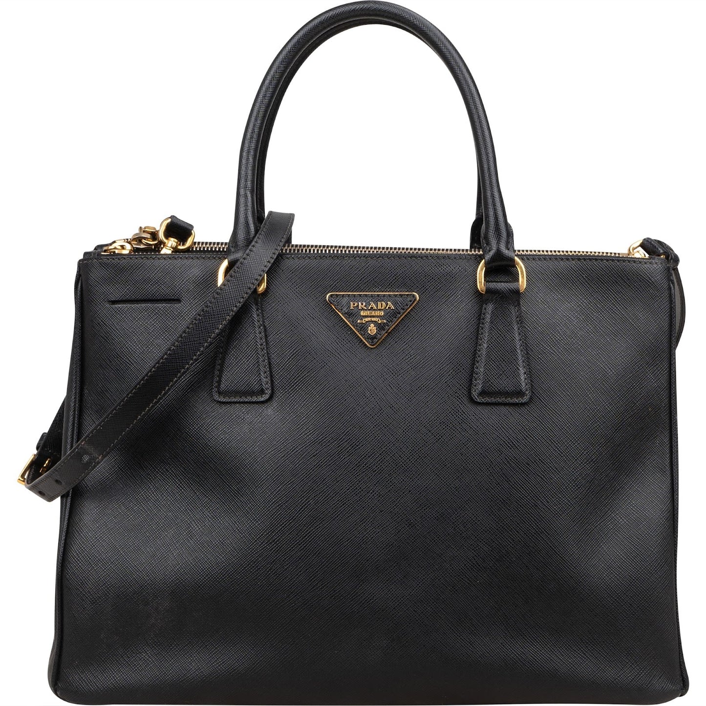 Prada Saffiano Leather Galleria Handbag