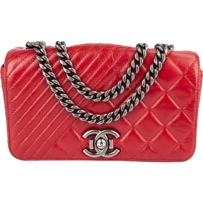 Chanel Quilted Calfskin Leather Boy Single Flap Crossbody Bag