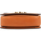 Celine Cotton & Calfskin Small Teen Triomphe Crossbody Bag