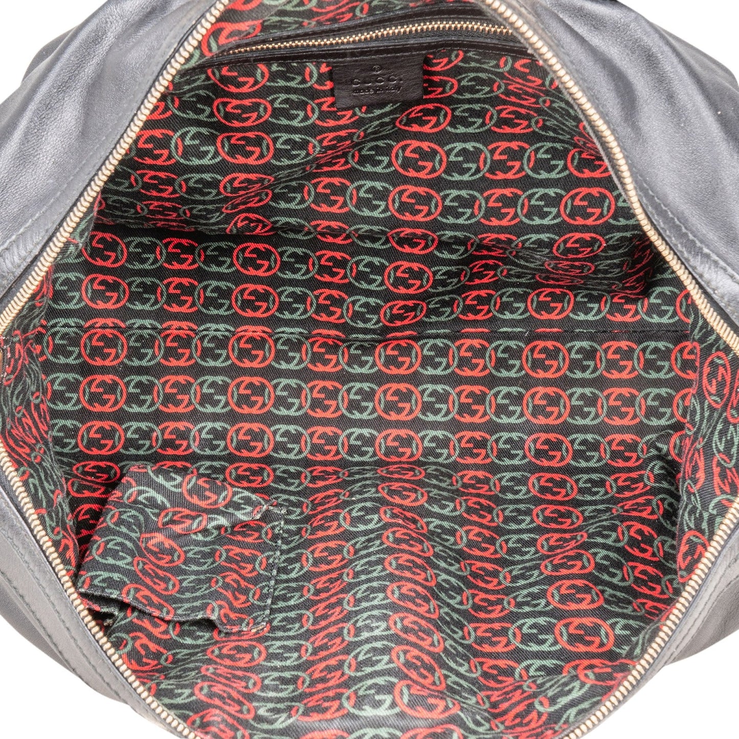 Gucci Leather Britt Boston Bag Handbag