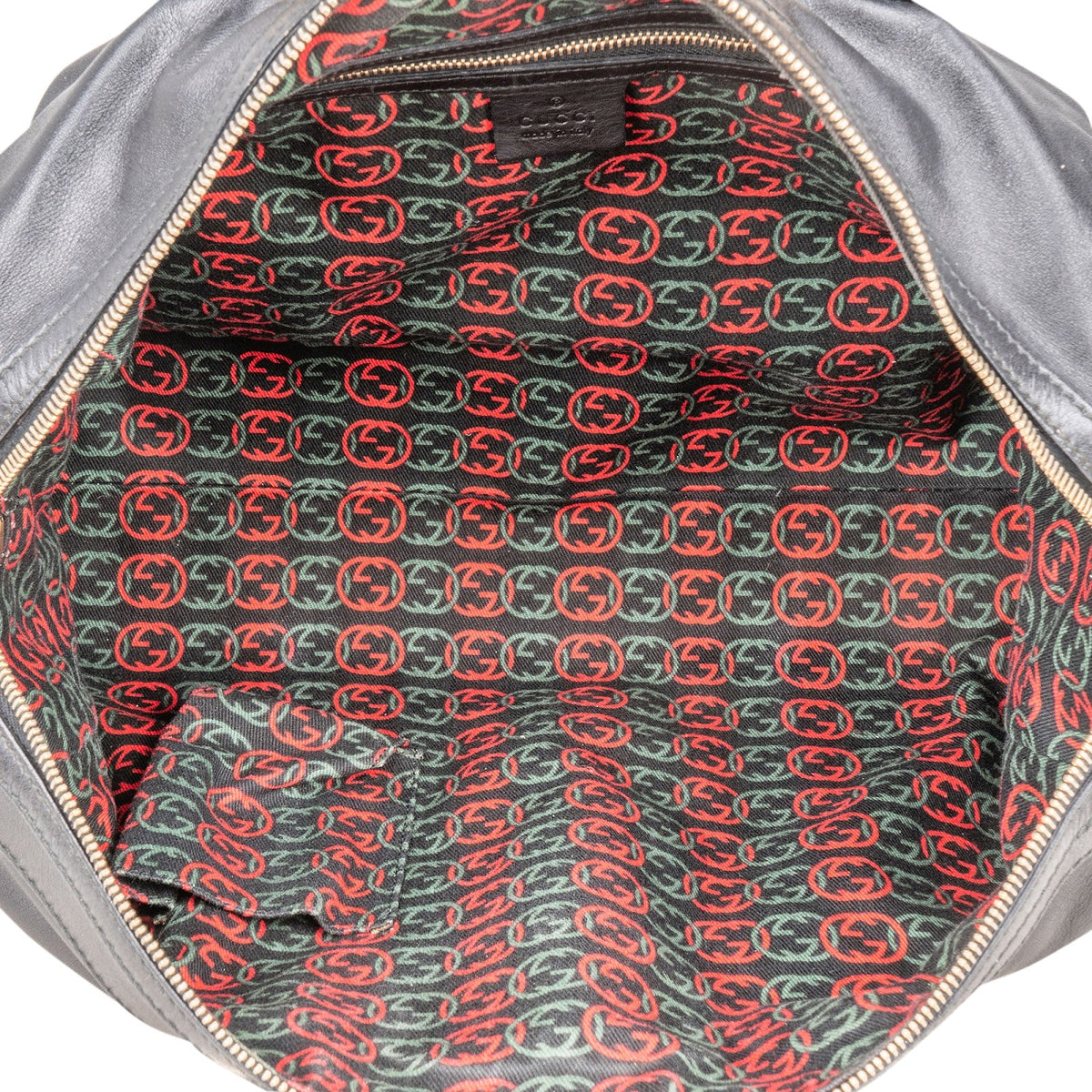 Gucci Leather Britt Boston Bag Handbag