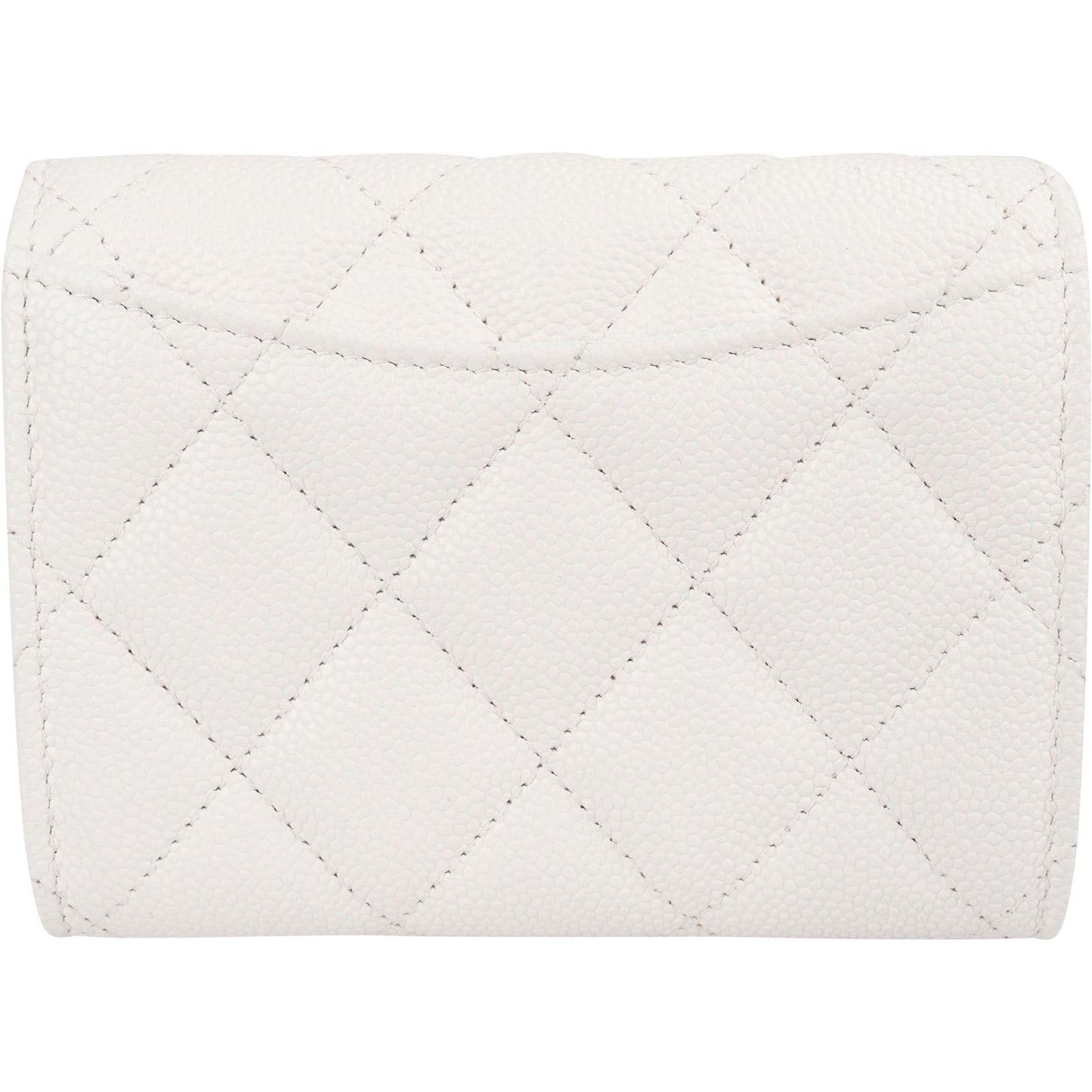 Chanel Quilted Caviar Leather Classic Coin Mini Wallet
