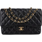 Chanel Quilted Caviar Leather Jumbo Double Flap Crossbody Bag
