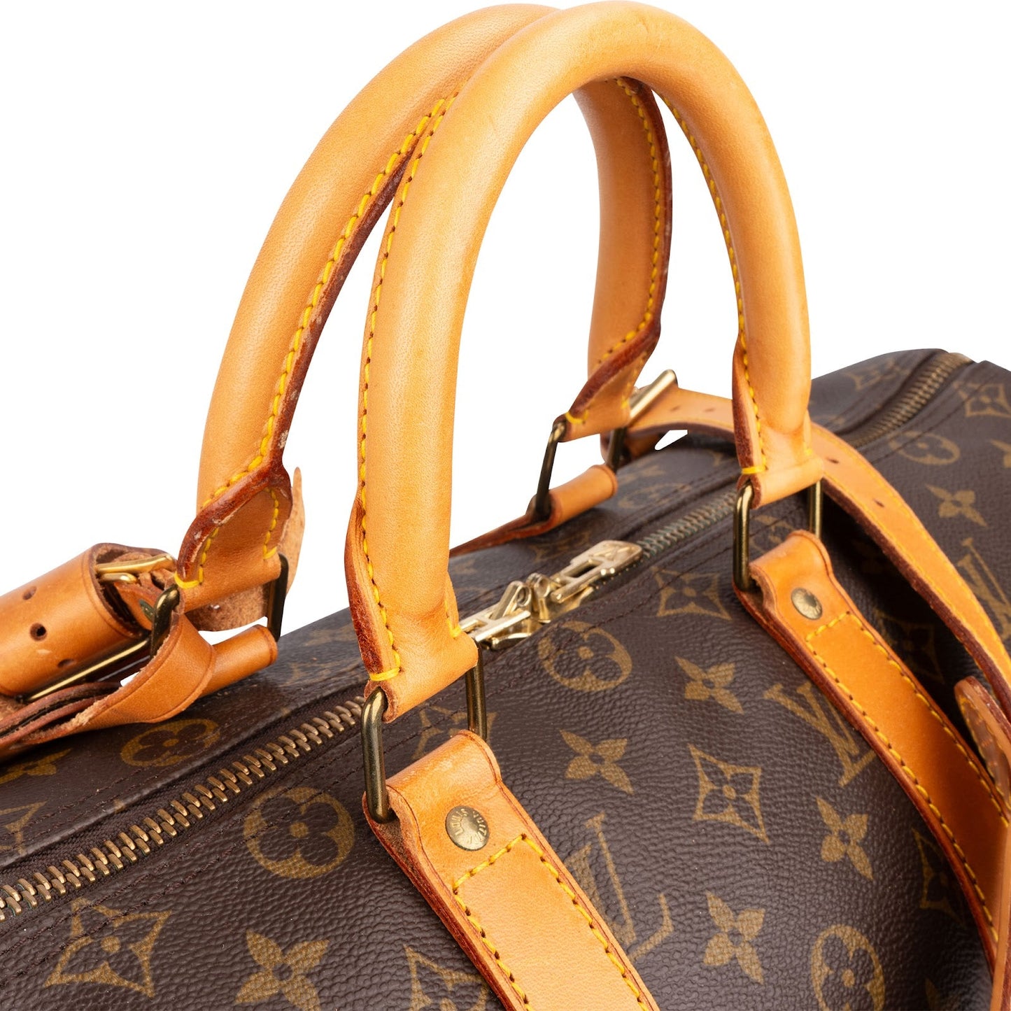 Louis Vuitton Monogram Canvas Keepall 45 Bandoulière Travel Bag