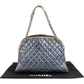 Chanel Quilted Crinkled Lambskin Just Mademoiselle Bowling Shoulder Bag
