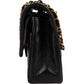 Chanel Quilted Lambskin 24K Gold Medium Double Flap Shoulder Bag