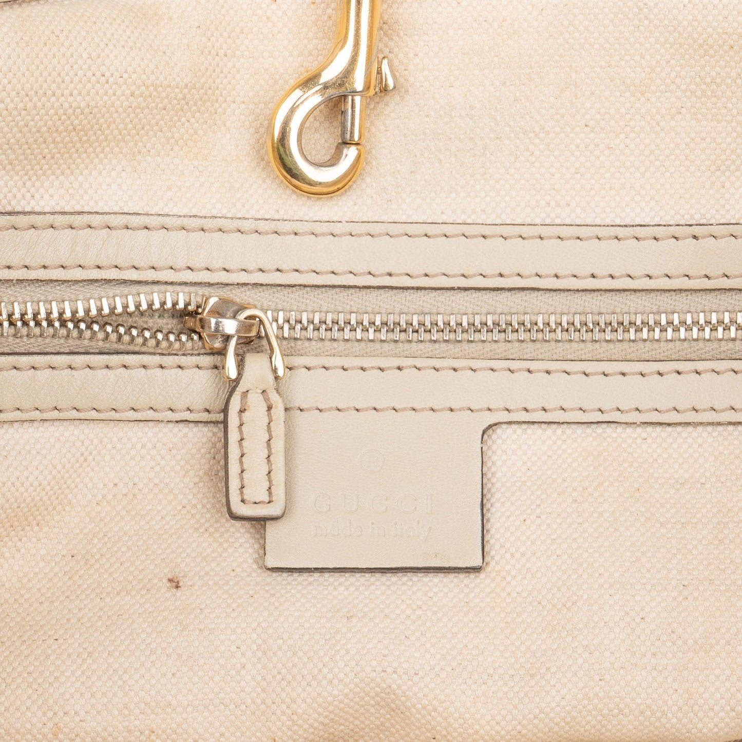 Gucci Monogram GG Charmy Tote Handbag