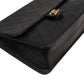 Chanel Quilted Lambskin 24K Gold Single Flap Shoulder Bag