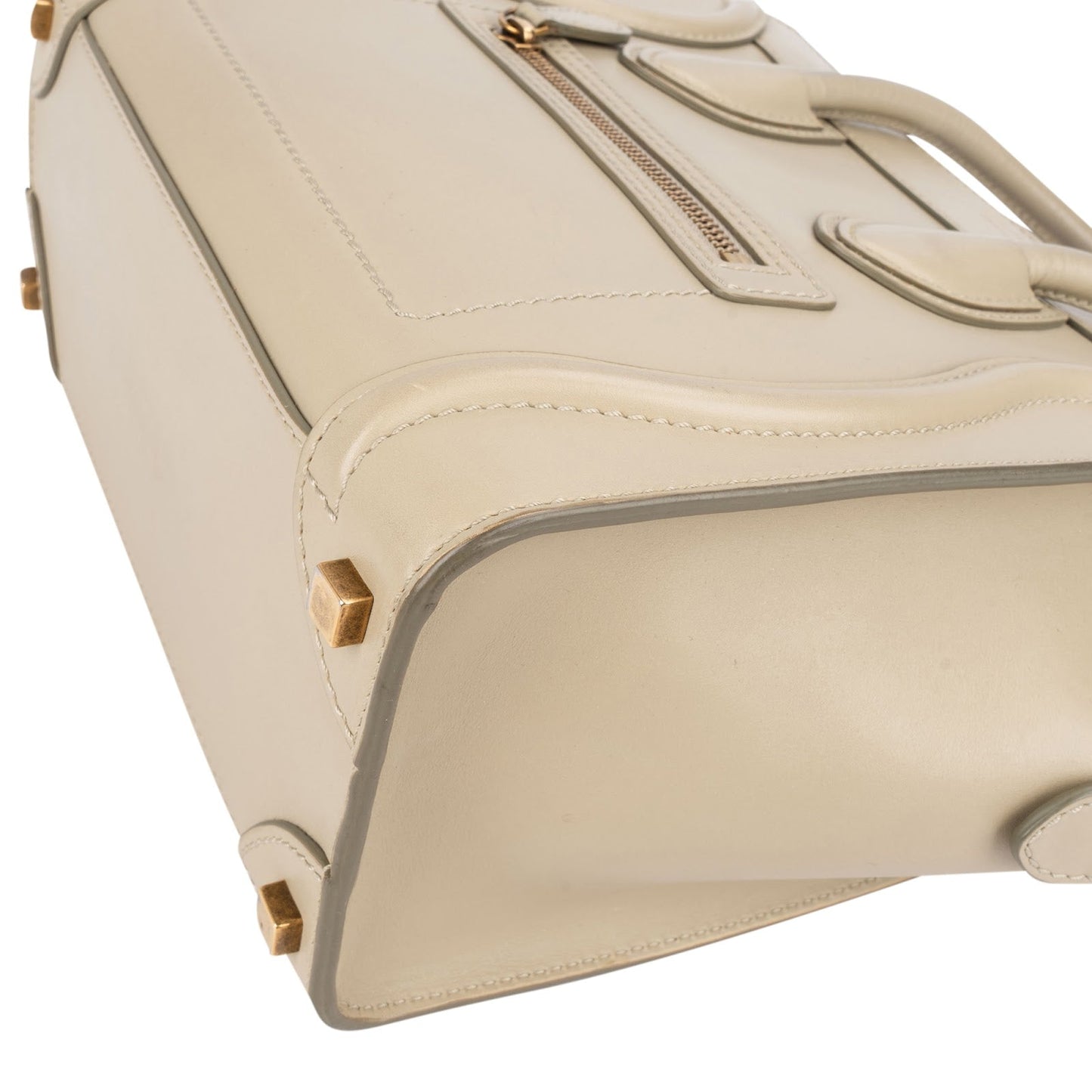 Céline Smooth Leather Luggage Handbag