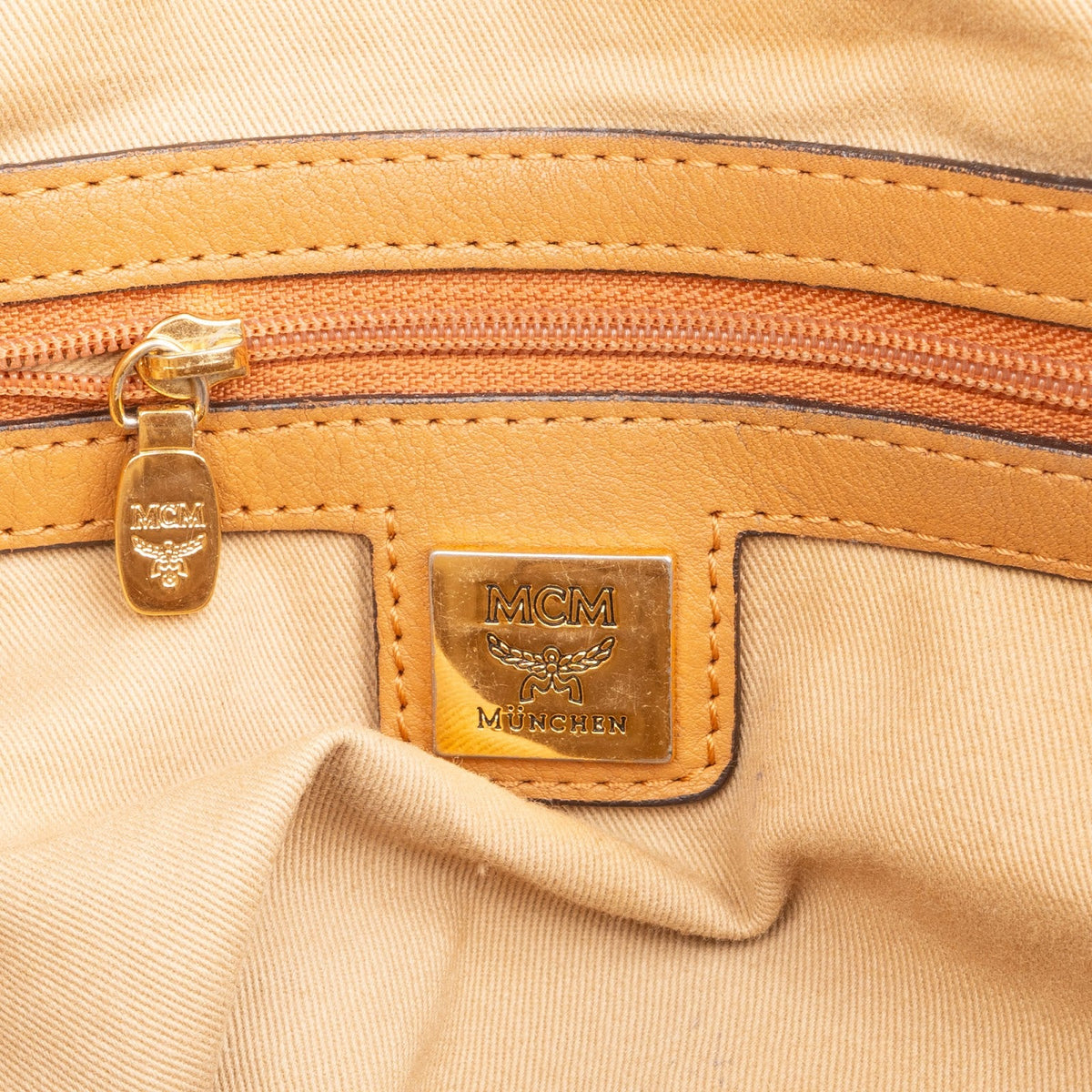 MCM Monogram Visetos Shoulder Bag