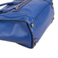 Céline Bleu Grained Calfskin Luggage Handbag