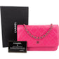 Chanel Quilted Caviar Leather Wallet on Chain Crossbody Bag