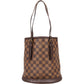 Louis Vuitton Monogram Damier Ebene Bucket PM Shoulder Bag