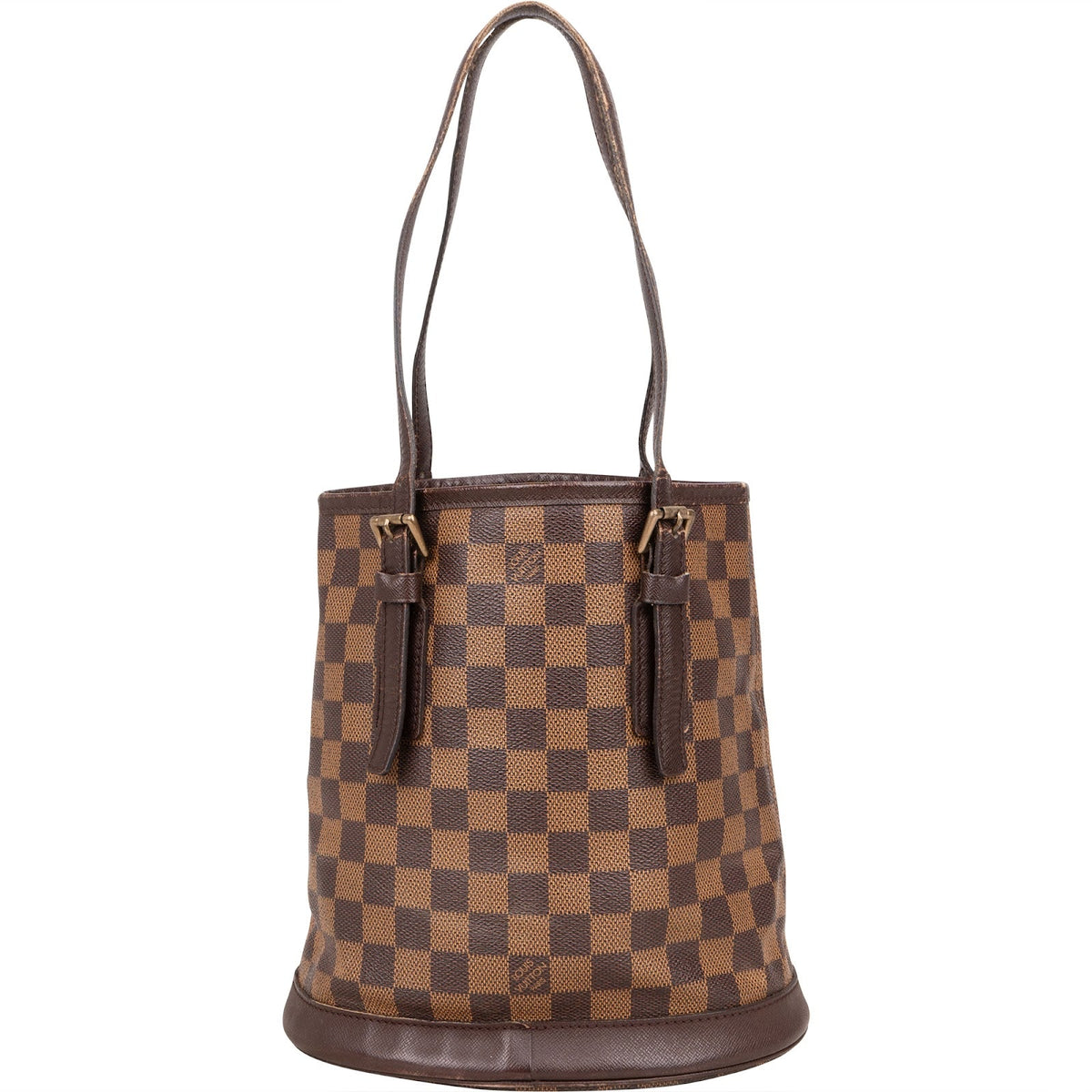 Louis Vuitton Monogram Damier Ebene Bucket PM Shoulder Bag