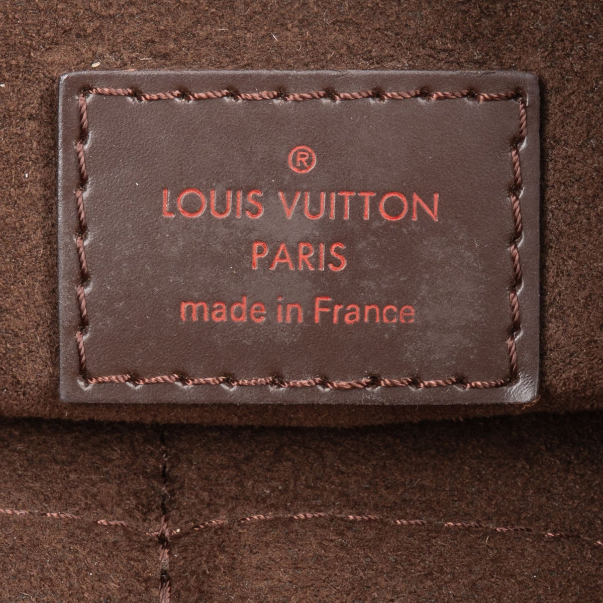 Louis Vuitton Monogram Damier Ebene Canvas Portobello GM Handbag