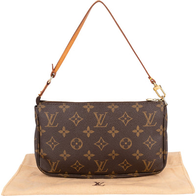 Louis Vuitton Monogram Canvas Pochette Accessoires Handbag