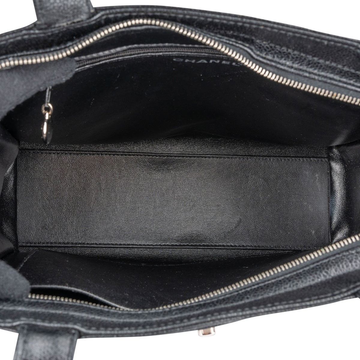 Chanel Caviar Leather Coco Mark Tote Shoulder Bag