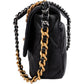 Chanel 19 Quilted Lambskin Medium Single Flap Crossbody Handbag